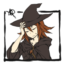 Day-to-day witches sticker #964931