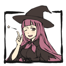 Day-to-day witches sticker #964933