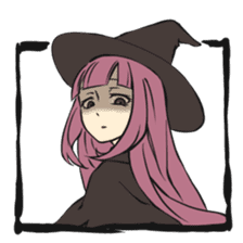 Day-to-day witches sticker #964935