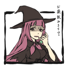 Day-to-day witches sticker #964937