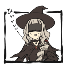 Day-to-day witches sticker #964939