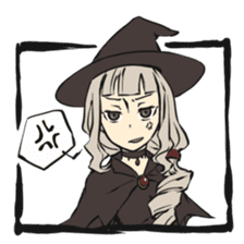 Day-to-day witches sticker #964940