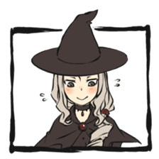 Day-to-day witches sticker #964943