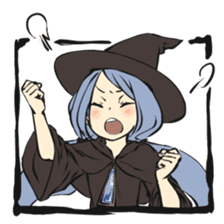 Day-to-day witches sticker #964946