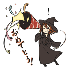 Day-to-day witches sticker #964951