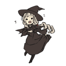 Day-to-day witches sticker #964958