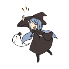 Day-to-day witches sticker #964959