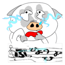 Let's talk in pig language. sticker #965255