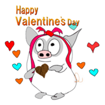 Let's talk in pig language. sticker #965281