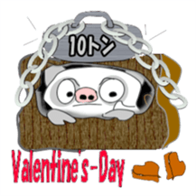 Let's talk in pig language. sticker #965282