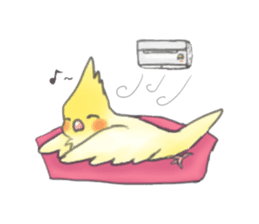 Cockatiels-FanFan sticker #965424