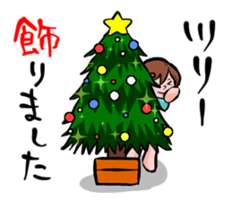 Happy New Year and Merry Christmas sticker #965767