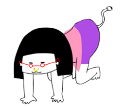 Sticker of yoga sticker #965927