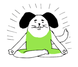 Sticker of yoga sticker #965966