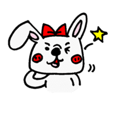 Daily life of USAKO of the rabbit girl sticker #966088