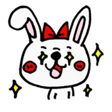 Daily life of USAKO of the rabbit girl sticker #966090