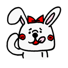 Daily life of USAKO of the rabbit girl sticker #966093
