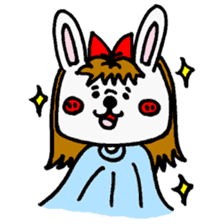 Daily life of USAKO of the rabbit girl sticker #966109