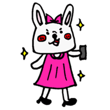 Daily life of USAKO of the rabbit girl sticker #966111