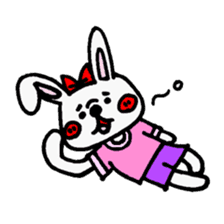 Daily life of USAKO of the rabbit girl sticker #966115