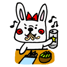 Daily life of USAKO of the rabbit girl sticker #966116