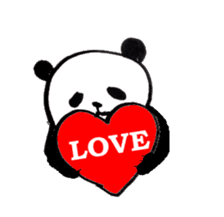 Lovely Panda Stickers sticker #966184