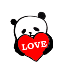 Lovely Panda Stickers sticker #966184