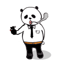 Lovely Panda Stickers sticker #966199