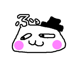 Making agreeable responses rabbit sticker #966983