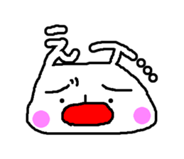 Making agreeable responses rabbit sticker #966984