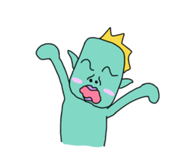 fish boy sticker #967180