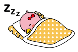 Blue bird Happii and Pink-chan sticker #967312