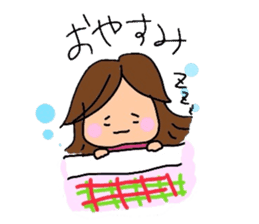 Everyday housewife Yuru-i sticker #967646