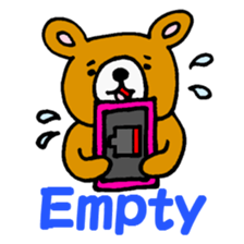 KUMAO of the bear sticker #967966