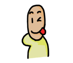 a cool guy sticker #967999