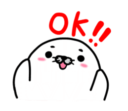 Baby seal "gomanosuke" sticker #968012