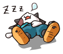 Geisha & Ninja CAT sticker #968181