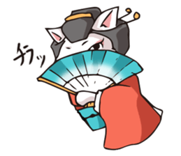 Geisha & Ninja CAT sticker #968182