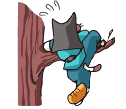 Geisha & Ninja CAT sticker #968190