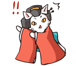 Geisha & Ninja CAT sticker #968192