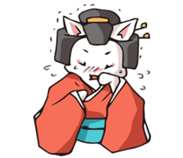 Geisha & Ninja CAT sticker #968194
