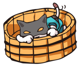 Geisha & Ninja CAT sticker #968201
