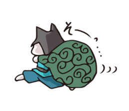 Geisha & Ninja CAT sticker #968206