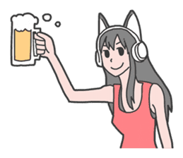 YAMANEKO and NEKOMIMI sticker #968990