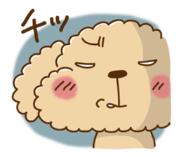 Putaro the Poodle 2 sticker #969215