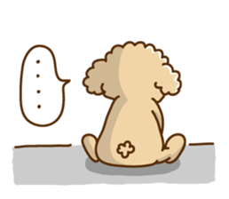 Putaro the Poodle 2 sticker #969238