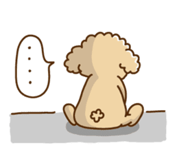 Putaro the Poodle 2 sticker #969238