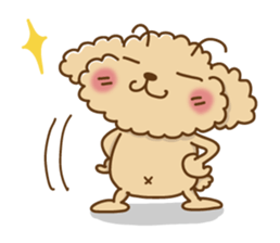 Putaro the Poodle 2 sticker #969241