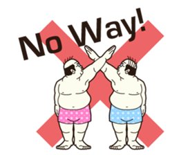 Twins "Masao & Chappy" english ver. sticker #969248