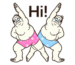 Twins "Masao & Chappy" english ver. sticker #969250